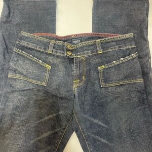 Von Dutch Denim with Yellow Accents